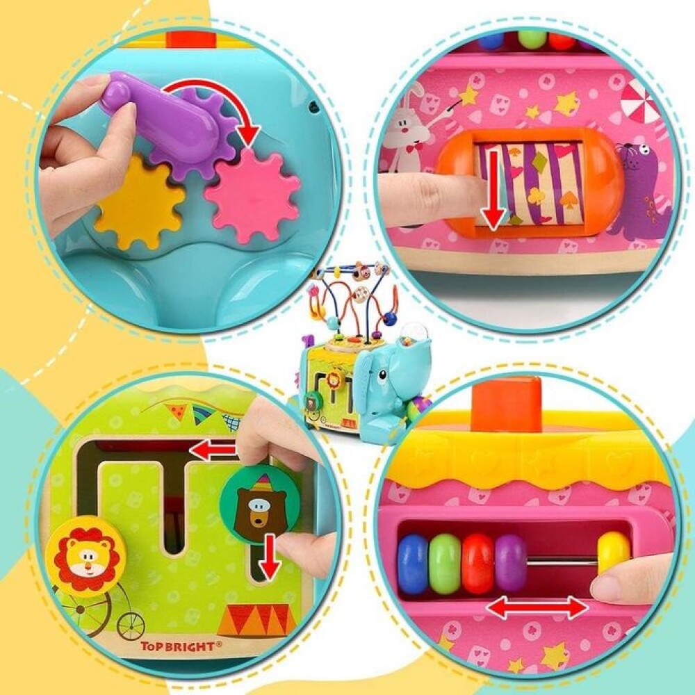 Elefante actividades Top Bright 5 en 1 Elefante actividades Top Bright 5 en 1