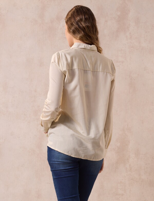 Camisa Lineas MULTI/AMARILLO