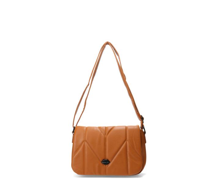 Cartera Las Oreiro Love Marrón