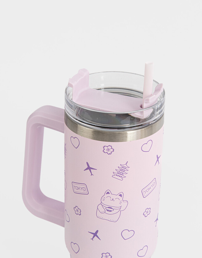 Accesorios Cocina Vaso Alto Térmico "tokyo" - Combinacion Bicolor