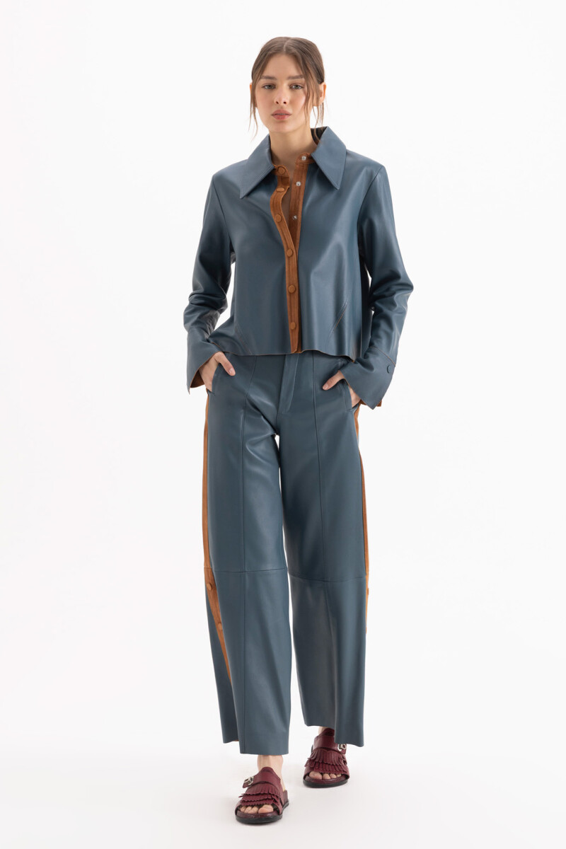 CAMISA BLAIR Jungle Petrol