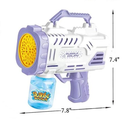 Pistola de Burbujas lila