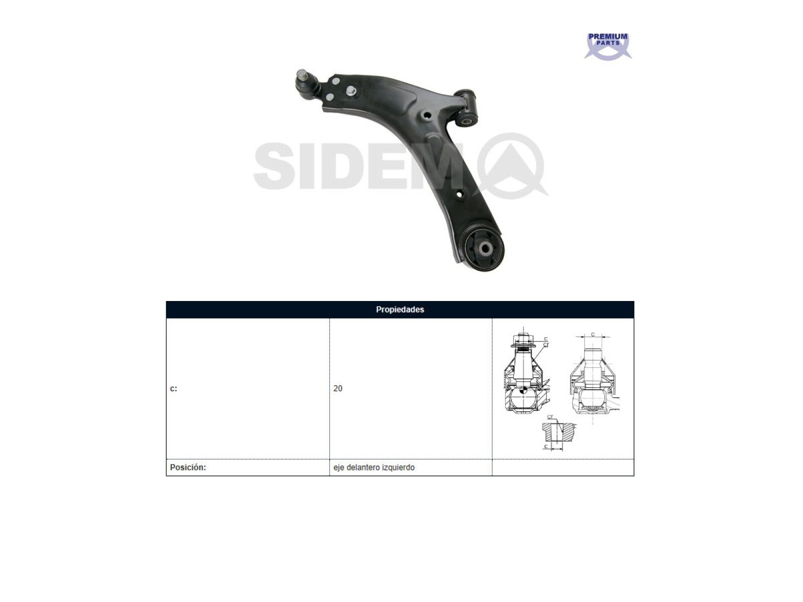 Parilla De Susp Del Hyundai H1 Carroceria Tq Starex 05-25 Izq 