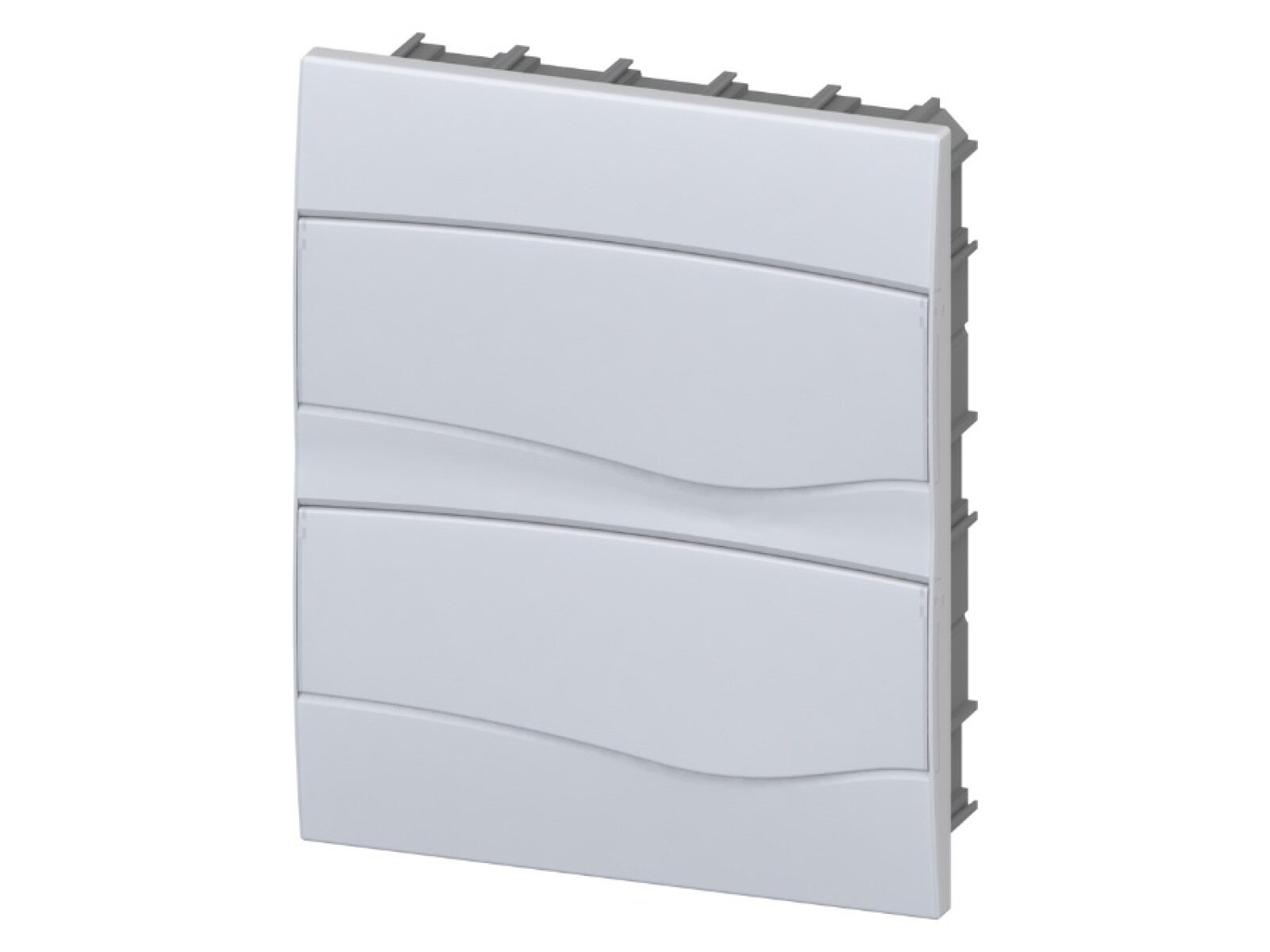 TABLERO EMB PLASTICO P/24 TM TAPA BLANCA BRUM 
