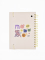 AGENDA CATS MULTICOLOR 2027 OFF WHITE