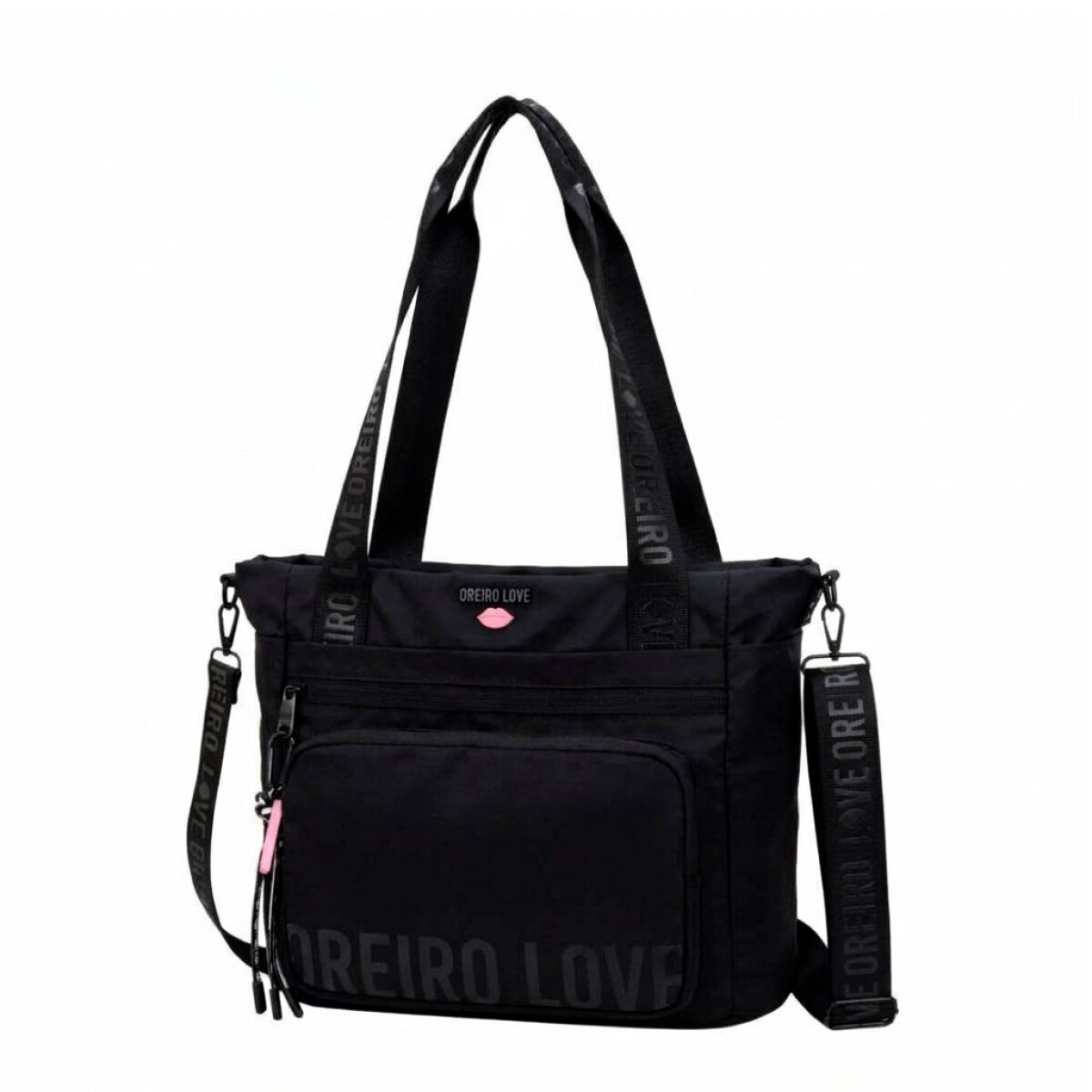 Bolso Las Oreiro Love - Negro 