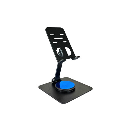 Soporte con pie para celular o tablet Negro