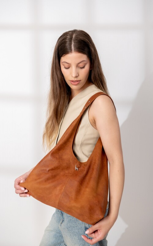 Cartera de cuero Oslo Suela Gastado