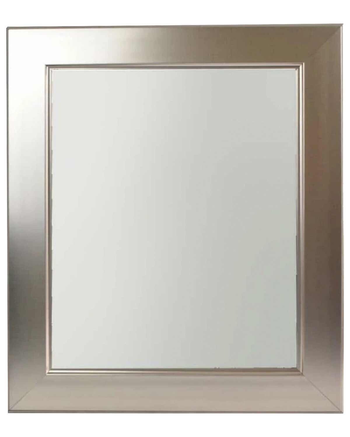 Artforma - Rectangular espejo con marco de madera L224