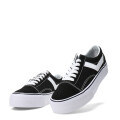 Championes de Mujer PONY Plataforma Casual Negro - Blanco