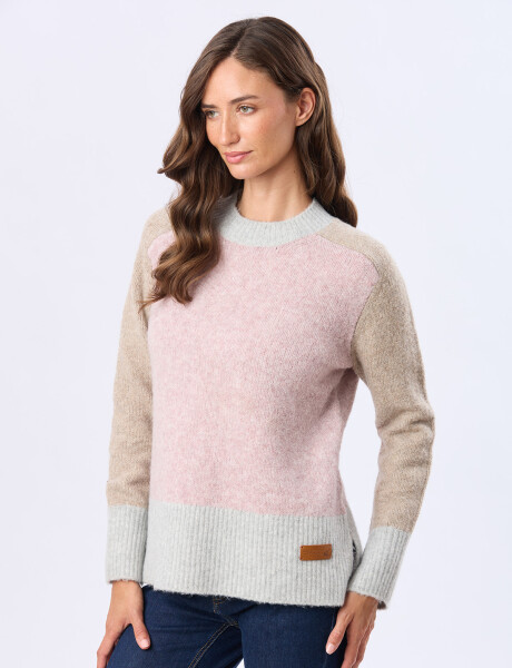 BUZO TEJIDO DE ABRIGO Rosa