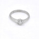 Anillo Solitario En Platino Y Brillante Anillo Solitario En Platino Y Brillante