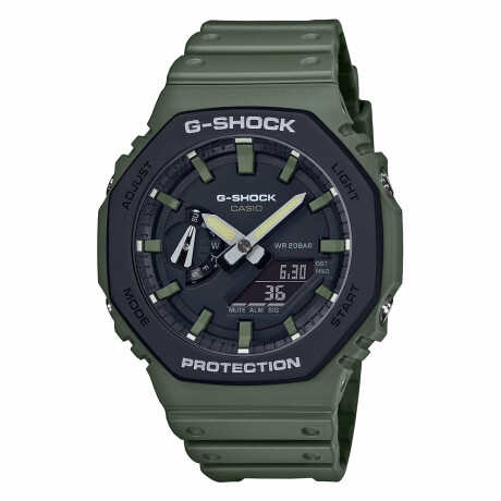 Reloj CASIO G-SHOCK GA2110SU-3ADR en Resina Azul Esfera 49mm 0
