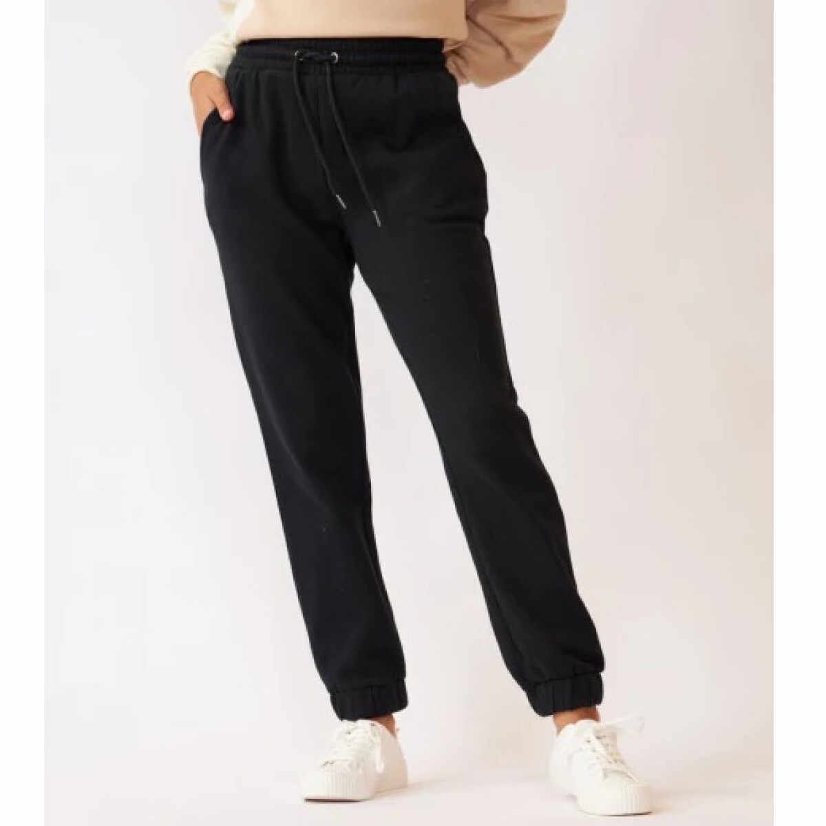 Pantalon de Mujer N+ Lucy c/Puño - Negro 