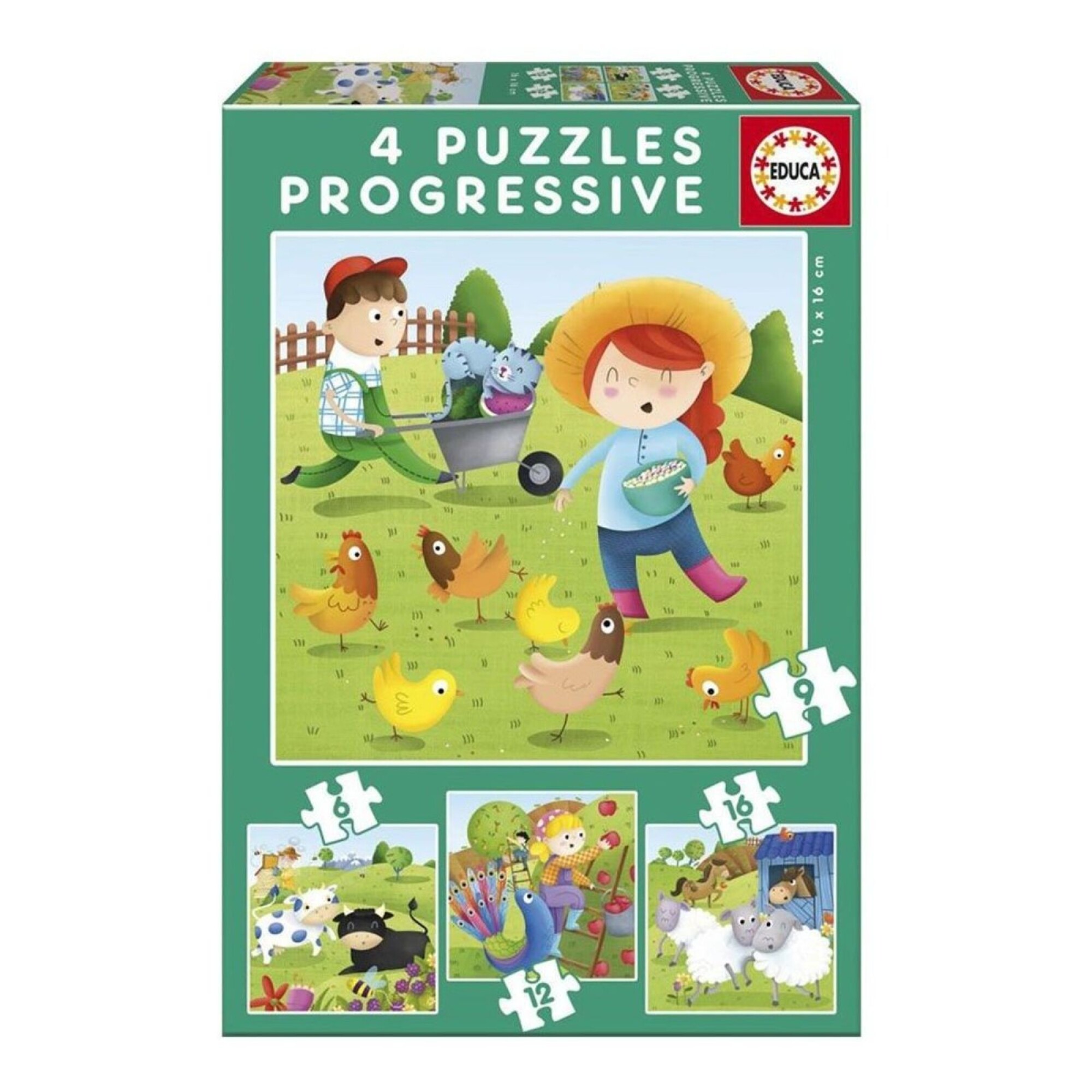 Puzzles 4 top niños animales