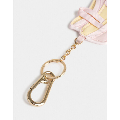 Llavero Y Charm De Ballerinas De Pu Blanco