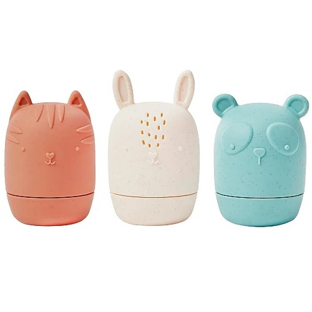 Juego baño animales lavables BUBA silicona Juego baño animales lavables BUBA silicona