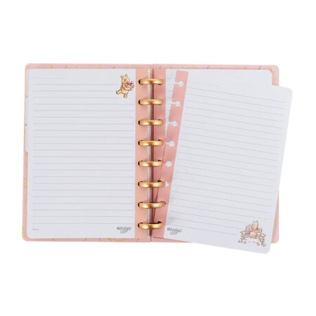 Cuaderno Mooving A5 c/ Discos Winnie Pooh