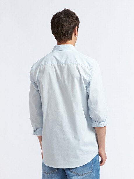 CAMISA NIAS CELESTE