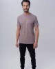 Remera manga corta Taupe