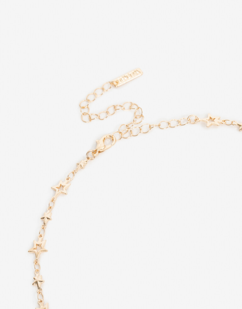 Chokers Metal Choker Estrellas Metal - Dorado