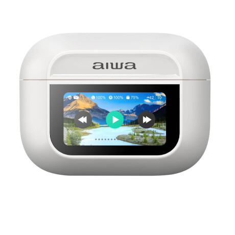 Auriculares Aiwa TWS Waterpoof Blanco