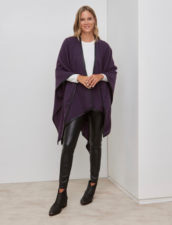 Ruana Soft VIOLETA