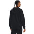 UA Rival Fleece FZ Hoodie-GRY BLK-001
