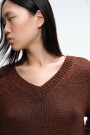 SWEATER V Marron