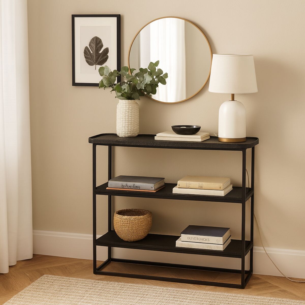 Consola WINSTON NEGRO 