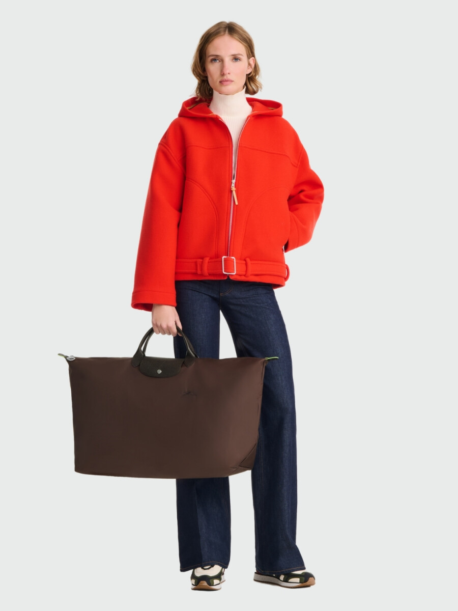 LONGCHAMP - Travel Bag Le Pliage Green XL 