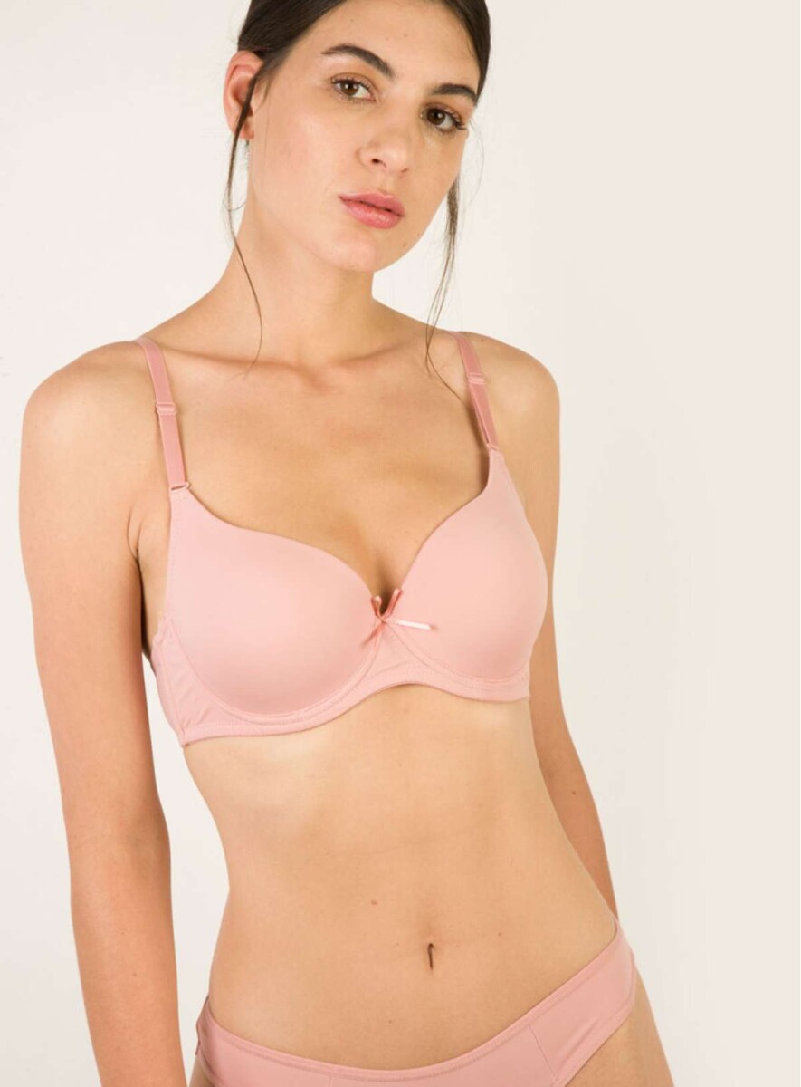 Soutien preformado push up sacks every day - Rosa 