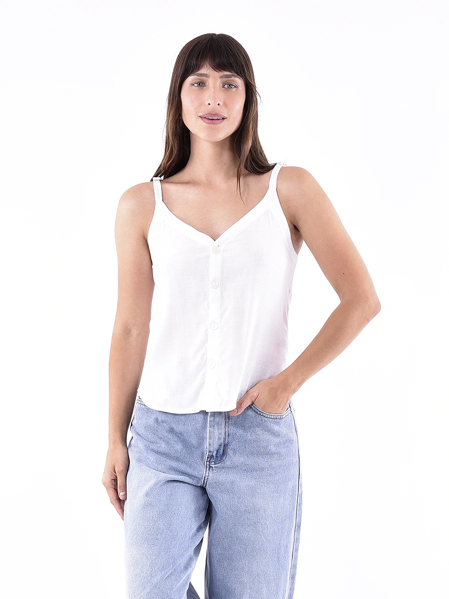 MUSCULOSA BALI - BLANCO 