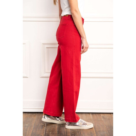 Jean Wide Rojo