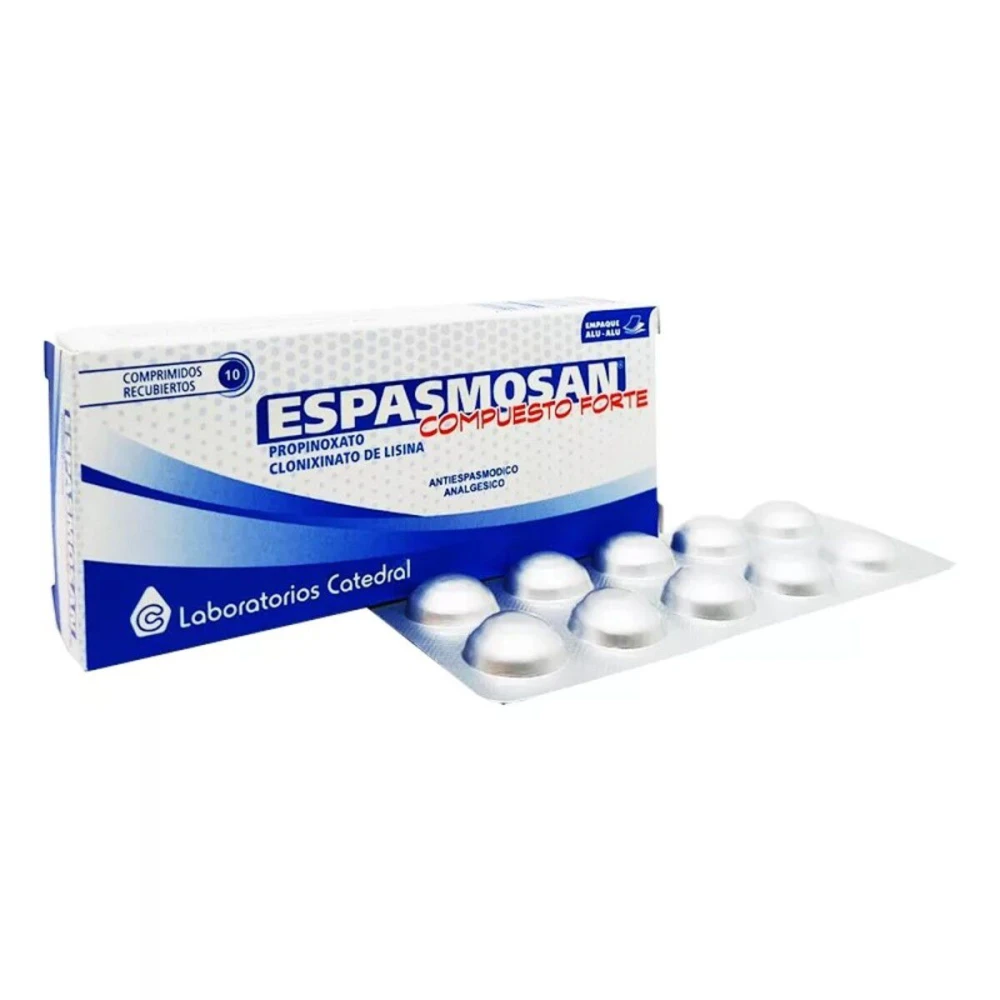 ESPASMOSAN COMPUESTO FORTE CJ X 10 COMP.