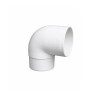 Codo a 90° blanco para canaleta Aquapluv TIGRE Codo A 90° Blanco Para Canaleta Aquapluv Tigre