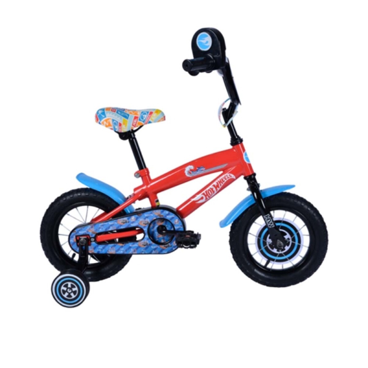 Bicicleta Hotwheels R.12 Niño - Rojo/celeste 