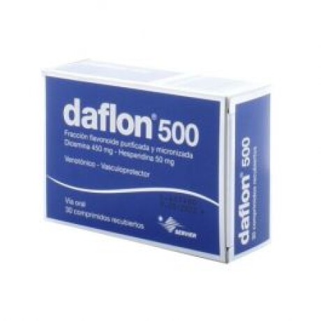 DAFLON 500 X 30 COMPRIMIDOS - SERVIER DAFLON 500 X 30 COMPRIMIDOS - SERVIER