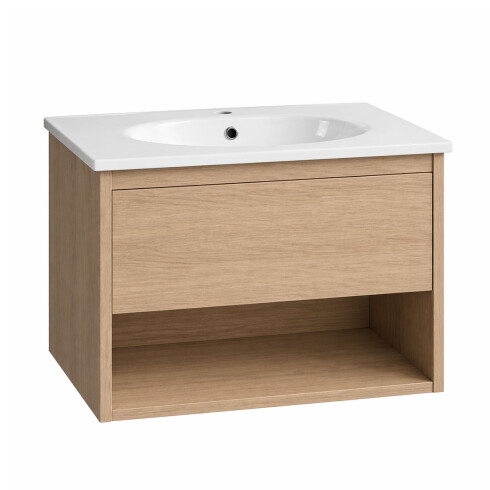 MUEBLE DE BAÑO 60X46X50CM COLOR SIMIL MADERA GAMAS DE MARRON