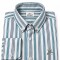 Camisa Caballero rayas azules y celeste