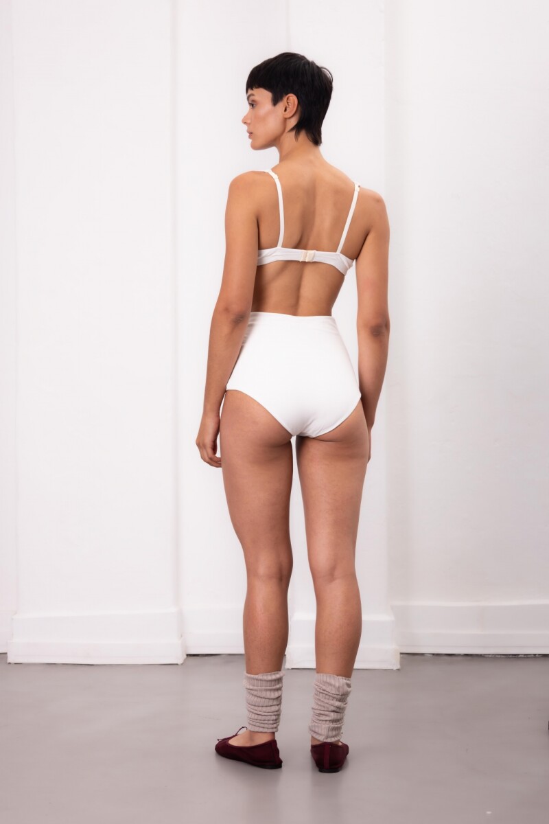 Culotte Lana Algodón – Doble tela y diseño sin elásticos Crema