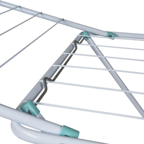 Tendedero de Piso Mor 121216005 con Extenciones de Acero BLANCO