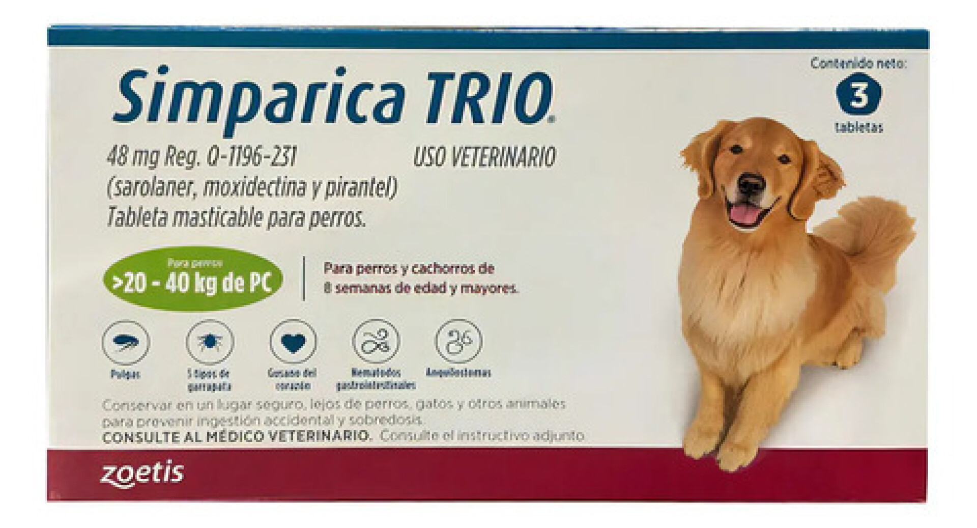 Simp Trio green 20.1 - 40 kg x 3 comp. - Simp Trio Green 20.1 - 40 Kg X 3 Comp. 