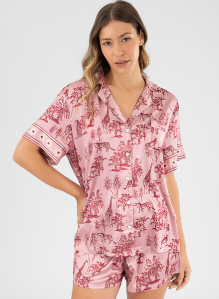 Animal jouy short Rosado
