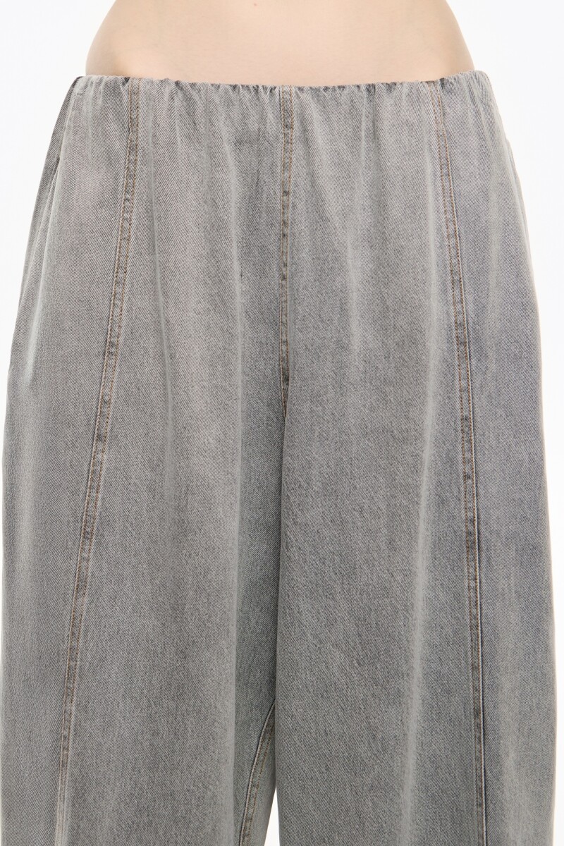 JEAN ANCHO Gris
