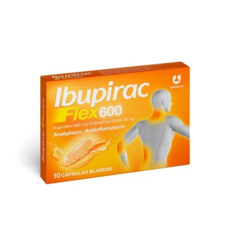 Ibupirac Flex 600 Mg. 10 Cápsulas Blandas Ibupirac Flex 600 Mg. 10 Cápsulas Blandas