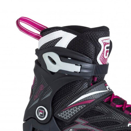 Patín Rollers Fila Primo Alu N1 Europa Profesionales Negro/Violeta