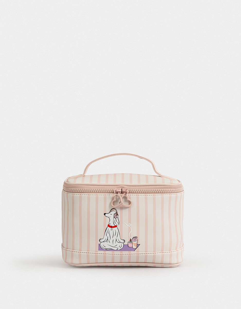 Portacosméticos Rayado 