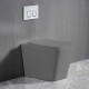 INODORO SIN MOCHILA APAURA GRIS MATE CERAMICA RIMLESS 000