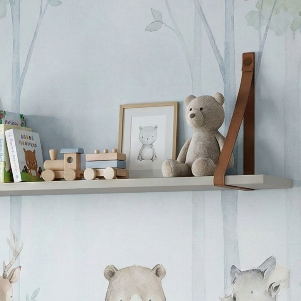 Estantería flotante largo infantil - Luna Arena